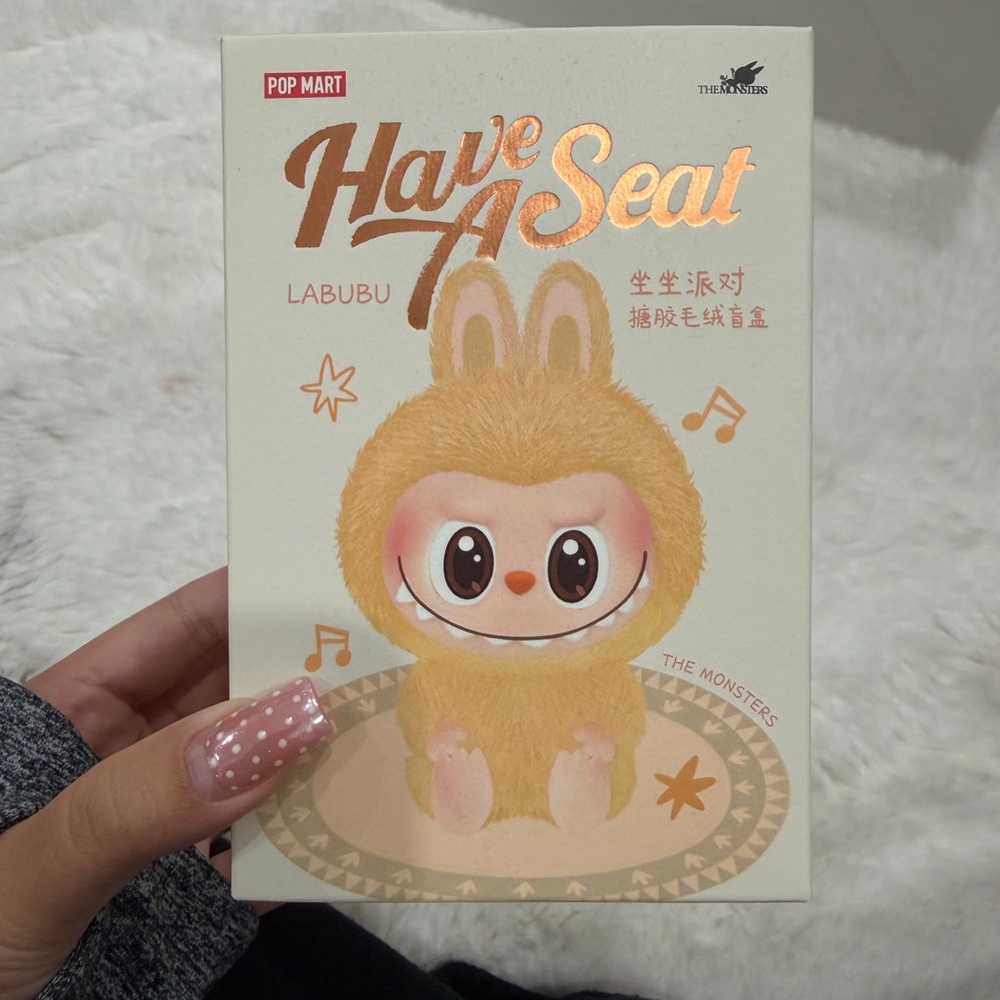 Pop Mart Labubu Have A Seat Toy - Yellow